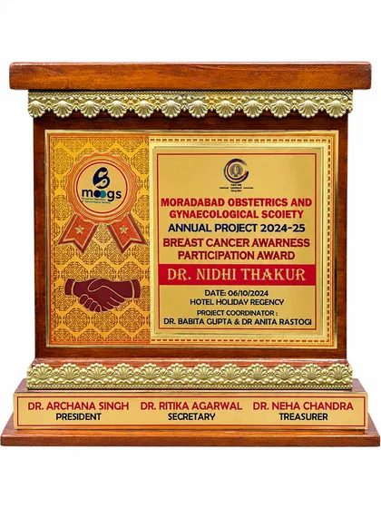 Breast Cancer Awareness Participation Award, photograph 2