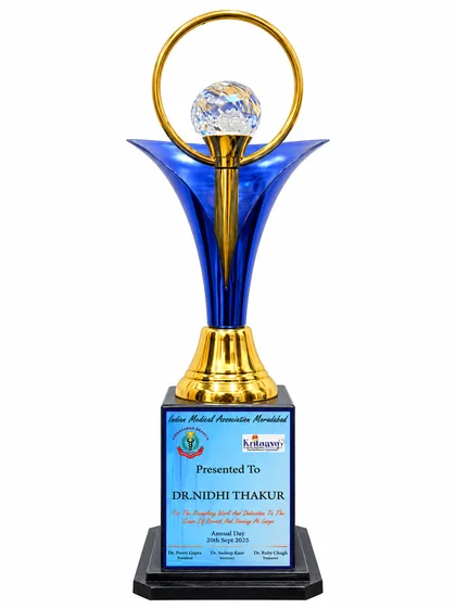 Annual Day service appreciation trophy, photograph 2