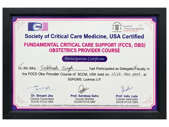 FCCS Obstetrics Provider Course participation, photograph 1