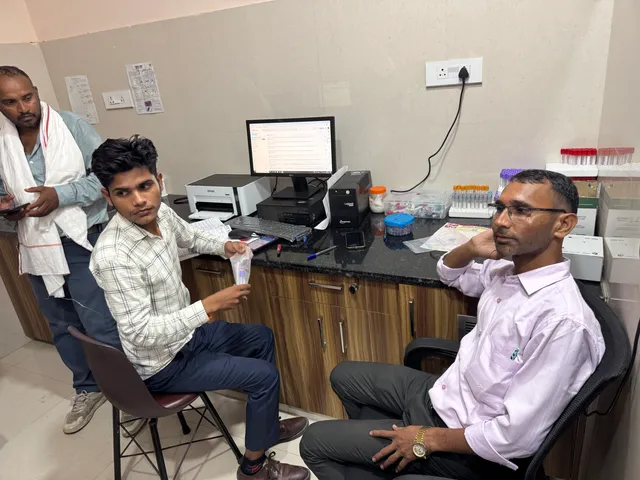 Hospital team at work