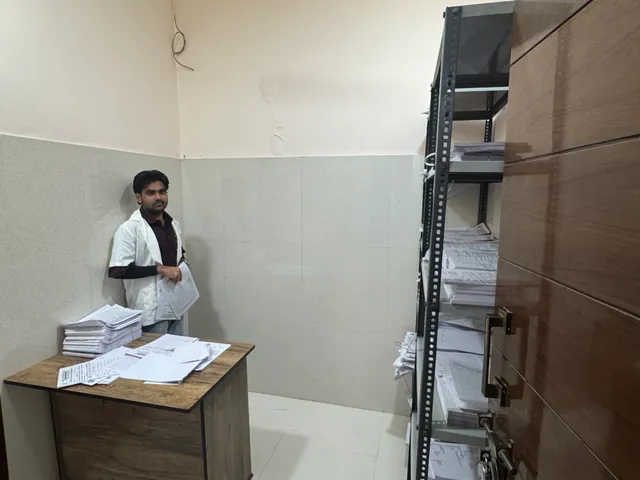 Patient records support