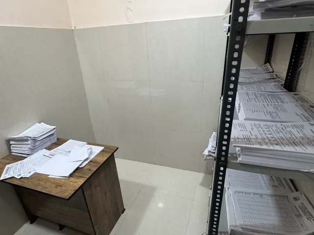 Hospital records area