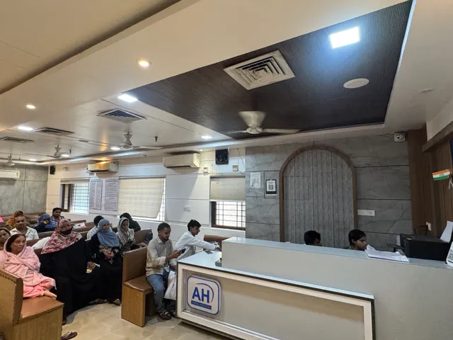 Reception and waiting area