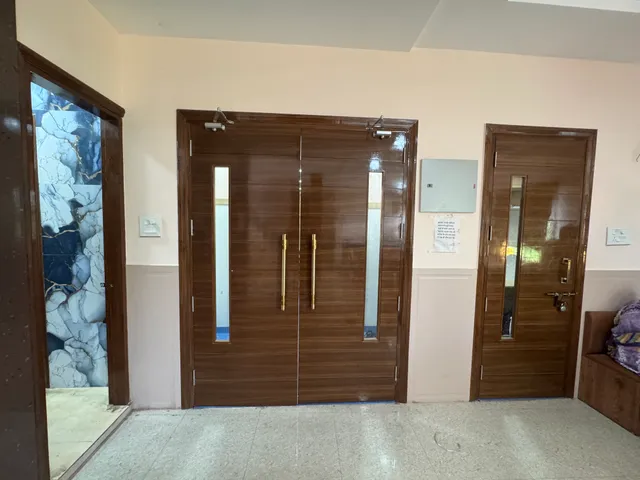 Operation theatre entrance